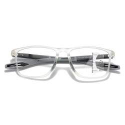 POCHY Anti Blaulicht Gleitsichtbrille Lesebrille Geeignet für Herren/Damen，Sportliches Bequeme Computer-Lesebrille, 1.0x,1.5x,2.0x,2.5x,3.0x,3.5x,4.0x,1-Paar (Farbe : Clear, Größe : 2.0x) von POCHY
