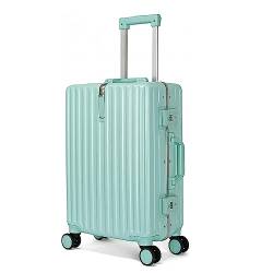POCHY praktisch Koffer Handgepäck, Aufbewahrungskoffer mit großem Fassungsvermögen, leichtes ABS-Gepäck, 4 Universalräder, Hartgepäck leicht zu bewegen von POCHY