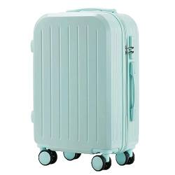 POCHY praktisch Koffer Koffer mit Rollen, tragbares Gepäck, große Aufbewahrungskapazität, Hartschalen-Koffer, Sicherheits-Zahlenschloss, Handgepäck leicht zu bewegen von POCHY