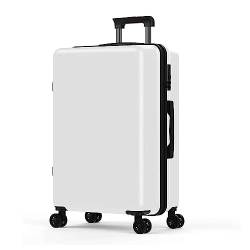 POCHY praktisch Koffer Koffer mit Rollen, tragbares Hartschalengepäck, Sicherheitskoffer mit Zahlenschloss, leises und leichtgängiges Trolley-Gepäck leicht zu bewegen von POCHY