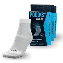 PODOKS - 3 Pack - Komfortsocken für Herren und Damen, Biomechanische Socken, Technisch, Anti-Blasen Polsterung, Kompressionssocken, Entlasten müde Füße von PODOKS