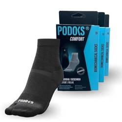 PODOKS - 3 Pack - Komfortsocken für Herren und Damen, Biomechanische Socken, Technisch, Anti-Blasen Polsterung, Kompressionssocken, Entlasten müde Füße von PODOKS