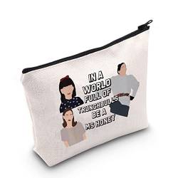 POFULL Matilda Movie Inspired Gifts In a World of Trunchbulls be a Ms. Honey Zipper Pouch Bag Matilda Fan Geschenk, MS HONEY Tasche von POFULL