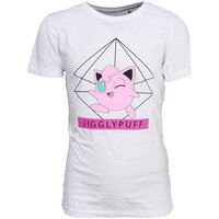 POKÉMON Print-Shirt Kinder T-Shirt Pokemon Weiss JigglyPuff Pummeluff Gr. 86 92 98 104 110 116 122 128 134 140 158 164 Jungen + Mädchen 1 2 3 4 5 6 7 8 9 10 11 12 13 14 15 16 Jahre von POKÉMON