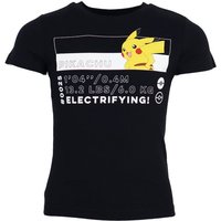 POKÉMON Print-Shirt Pokemon Pikachu Jungen T-Shirt Kurzarm Shirt Gr. 110 bis 152, 100% Baumwolle von POKÉMON