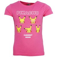 POKÉMON Print-Shirt Pokemon Pikachu Kinder T-Shirt Kurzarm Shirt Gr. 110 bis 152, 100% baumwolle von POKÉMON