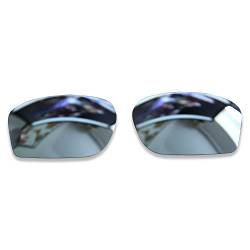POLARLENS Polarisierte Ersatzgläser für Oakley Chainlink - kompatibel mit Oakley Chainlink Sonnenbrille, silber, Einheitsgröße von POLARLENS