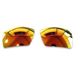 PolarLens Polarisierte Ersatzgläser für Oakley Eyepatch 2 - kompatibel mit Oakley Eyepatch 2 Sonnenbrille Gr. Einheitsgröße, feuerrot von POLARLENS