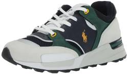 POLO RALPH LAUREN Herren Trackstr 200 Sneaker, Marineblau/Wald/Gold, 44.5 EU von POLO RALPH LAUREN