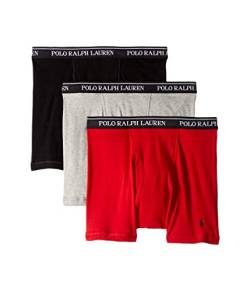 Polo Ralph Lauren Classic Cotton Boxer Brief 3-Pack von POLO RALPH LAUREN