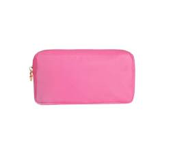 PONYDINO Benutzerdefinierte Make-up-Tasche (4 klassische Farben), bubblegum pink, Small von PONYDINO
