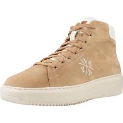 POPA Damen Schuh Bulnes Spaltleder Sand Sneaker, Hellbraun, 38 EU von POPA