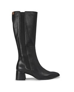 POPA Damen Stiefel Ayse Leder Schwarz Bootsschuh, 36 EU von POPA