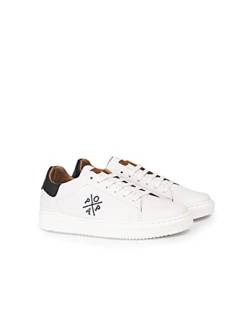 POPA - Schuhe für Herren - Sneakers Alcaraz - Größe 41 - Made In Spain - Schwarz - Hergestellt aus Canvas-Stoff - Mit Schnürsenkel - Sohle 3 cm von POPA