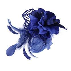 POPETPOP 1stk Blumenhaarspangen Für Frauen Fascinator-brosche Broschen Für Frauen Vintage Brosche Für Damen Haarspange Mit Blumenbrosche Mädchen Haarnadel 1920er Korsage Braut Die Blumen von POPETPOP