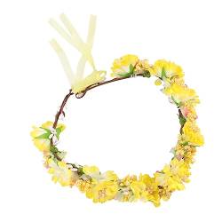 POPETPOP 1stk Kranz Tiara Haarschmuck Strandresort Stoff Blumen Mori-abteilung von POPETPOP