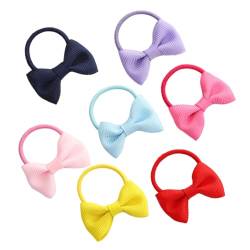 POPETPOP Haargummi Für Kinder Haaraufsätze 14st Haarschmuck Haarband Bowknot-haarseil Bowknot-haargummis Kind Gummiband Mädchen Haargummis Für Kinder von POPETPOP