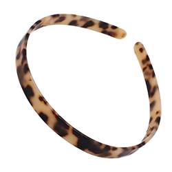 POPETPOP Leopard-stirnband Zähne Kamm Stirnbänder Leopard Stirnband Dünne Stirnband Schildkröte Haarband Kunststoff Plain Stirnbänder Leopardenmuster Essigsäure Haarschmuck Frau von POPETPOP