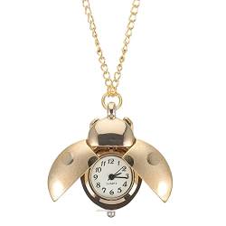 POPETPOP Metallbesatz Buttons Anstecker Retro Dekorative Pocket Watch- H?ngende mit Kette Quarz Halskette Zubeh?r für M?nner Schwesternuhr Geschenke Geschenke Für Jungen von POPETPOP