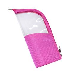 POPETPOP wasserdichte Kosmetiktasche Make-up-Tasche aus Oxford-Stoff Treppenkorb Make-up-Taschen Make-up Pinsel Frau Schminktasche durchscheinende Kosmetiktasche Multifunktion Bürste Reisen von POPETPOP