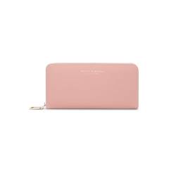 PORRASSO Damen Geldbörse Clutch Bag Elegant Geldbeutel Kreditkartenetui Brieftasche mit Handschlaufe Portemonnaie Kartenetui Geldbörse Rosa von PORRASSO