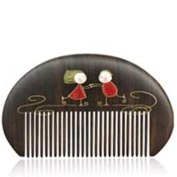 Kreativer Haarkamm, Holzkamm, antistatische Kopfhautmassage, bestes Geschenk für Männer und Frauen, Haarschnitt-Styling, Haarbürstenkamm von POSEDWRA