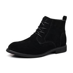 PPXID Schnürstiefeletten Herren Businessschuhe Klassiker Anzugschuhe,Herstellergröße 275,Schwarz,43 EU von PPXID