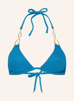 Pq Triangel-Bikini-Top Turquoise blau von PQ