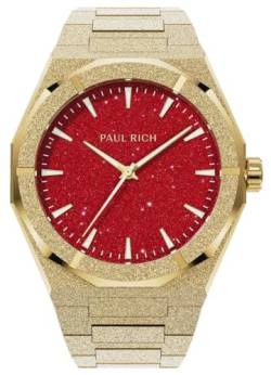 Paul Rich Frosted Star Dust II Gold Red FRSD207 horloge von PR Paul Rich