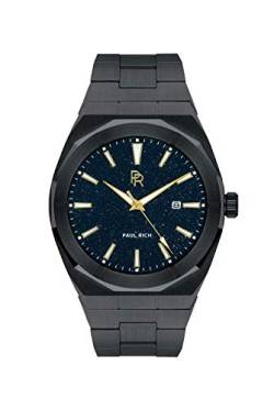 Paul Rich Star Dust Black Automatik Herrenuhr 45mm Edelstahl von PR Paul Rich