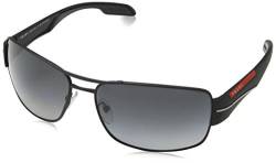 PRADA SPORT Herren 0PS53NS DG05W1 65 Sonnenbrille, Schwarz (Black Rubber/Polargreygradient) von PRADA SPORT