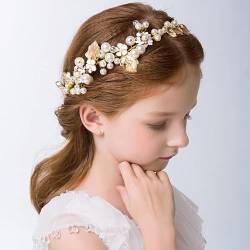 Braut Stirnband Haarbänder Stirnbänder Engagement Haarzubehör for Brautjungfern Mädchen Waldstil süße Prinzessin Feingeschenke von PREETH