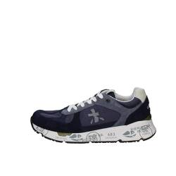 PREMIATA - Mase 6626 Herren-Sneaker-Schuh aus Wildleder und Strickstoff, Blau, Größe 43, blau, 42 2/3 EU von PREMIATA