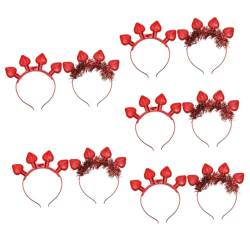 PRETYZOOM 10 Stk Liebe Stirnband Leuchtendes Herz-stirnband Kopfbedeckungen Aus Herzhaar Amor Valentinstag Stirnband Valentinsgruß Leuchtendes Haarband Plastik Geschenk Foto Kind von PRETYZOOM