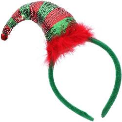 PRETYZOOM Kleider Haarband Stirnbänder Für Erwachsene Haarschmuck Für Elfen Party-stirnbänder Für Frauen Stirnband-cosplay Feiertagsstirnbänder Für Frauen Weihnachten Pailletten Damen Für von PRETYZOOM