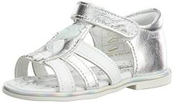 Primigi Baby-Mädchen Phd 19127 Sandale, Argento/Bianco, 20 EU von PRIMIGI