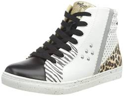 Primigi Damen B&g lux Sneaker, White, 34 EU von PRIMIGI