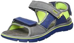 Primigi Herren Tevez Durchgängies Plateau Sandalen, Bluette-Grigio, 37 EU von PRIMIGI