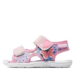 Primigi Jungen Mädchen Baby Funky Sand Sportsandale, Rosa schillernde Wolke, 23 EU von PRIMIGI