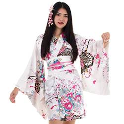 PRINCESS OF ASIA Kimono Damen Negligee Kleid Cosplay Lolita Minikleid S M 36 38 40 42 von PRINCESS OF ASIA