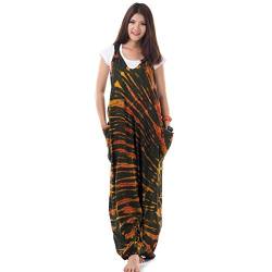 PRINCESS OF ASIA Veganer Hippie Batik Jumper Jumpsuit Hose Haremshose Overall von PRINCESS OF ASIA