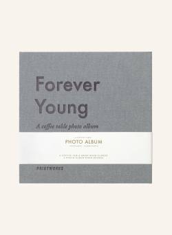 Printworks Fotoalbum Forever Young schwarz von PRINTWORKS