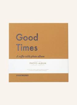 Printworks Fotoalbum Good Times gelb von PRINTWORKS