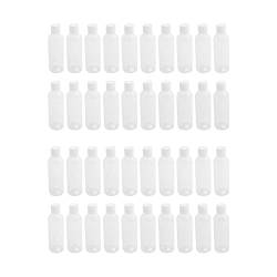 PRIZOM 40 Stück 100Ml Shampooflaschen Aus Kunststoff Plastikflaschen für ReisebehäLter für Kosmetiklotion von PRIZOM