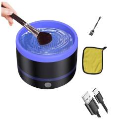 PRIZOM Reinigungsmaschine für Make-up-Pinsel, elektrisch, automatisches Reinigungswerkzeug für alle Größen, Make-up-Pinsel-Set von PRIZOM
