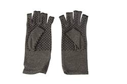 Pro11 Wellbeing Arthritis-Handschuhe für Wärme, Kompression und bessere Blutzirkulation schmerzlindernd und heilungsfördernd , Grau - grau - Größe: L von PRO 11 WELLBEING