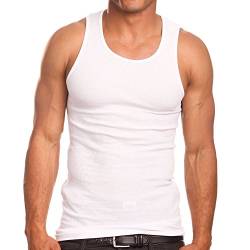 Herren-Unterhemd, 3 Stück - Weiß - 3X-Groß von PRO 5
