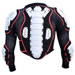 PROANTI Kinder Protektorenjacke Protektoren Jacke Hemd Weste Ski Snowboard Motocross Quad BMX - Gr. S von PROANTI