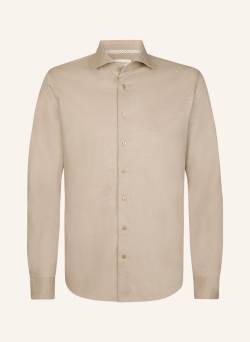 Profuomo Hemd Slim Fit beige von PROFUOMO