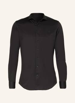 Profuomo Hemd Slim Fit schwarz von PROFUOMO